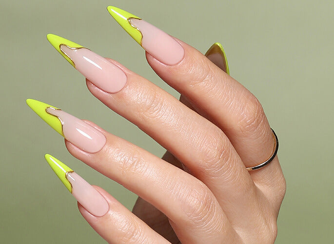 Bluesky Soft Gel Kit Aloituspakkaus, Stiletto