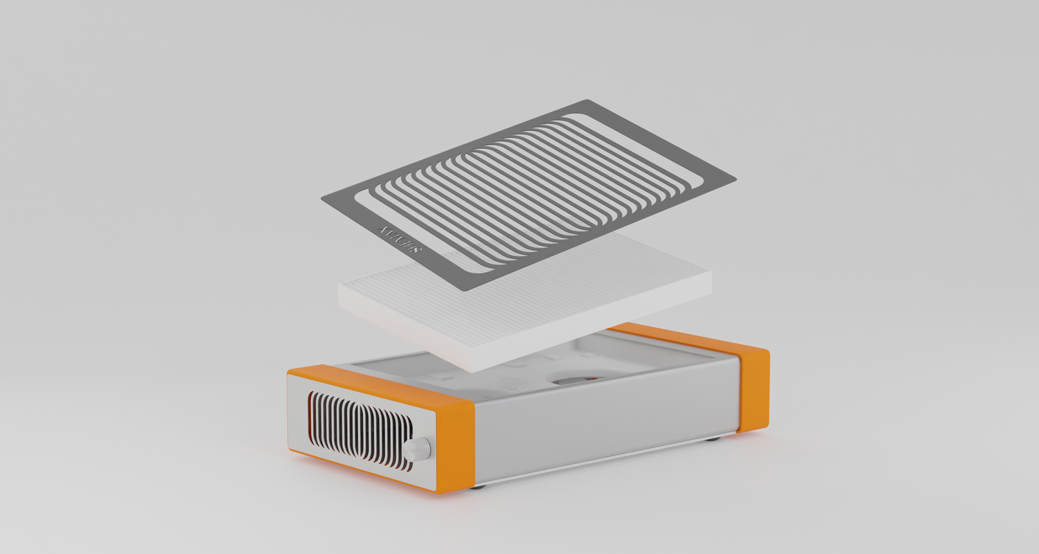 SheMax Style PRO Kynsi-imuri, Oranssi