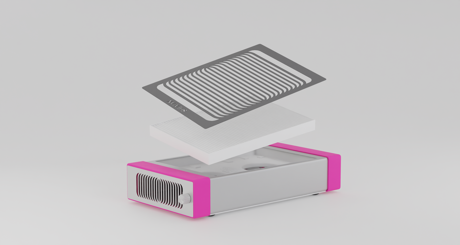 SheMax Style PRO Kynsi-imuri, Pinkki