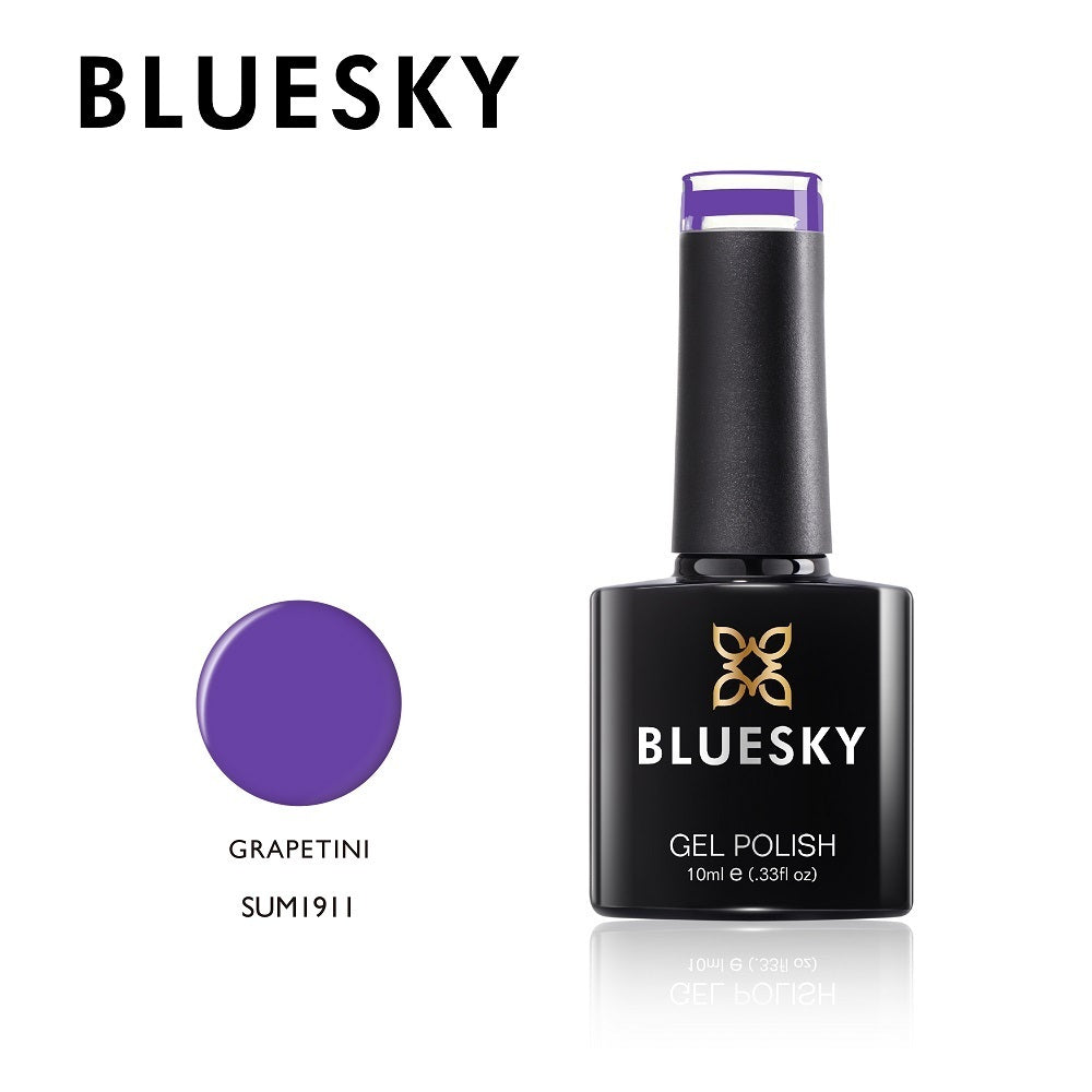 Bluesky Gel Polish, Grapetini