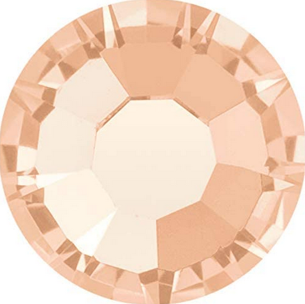 Decorative crystals Lt. Peach 100 pcs Jar