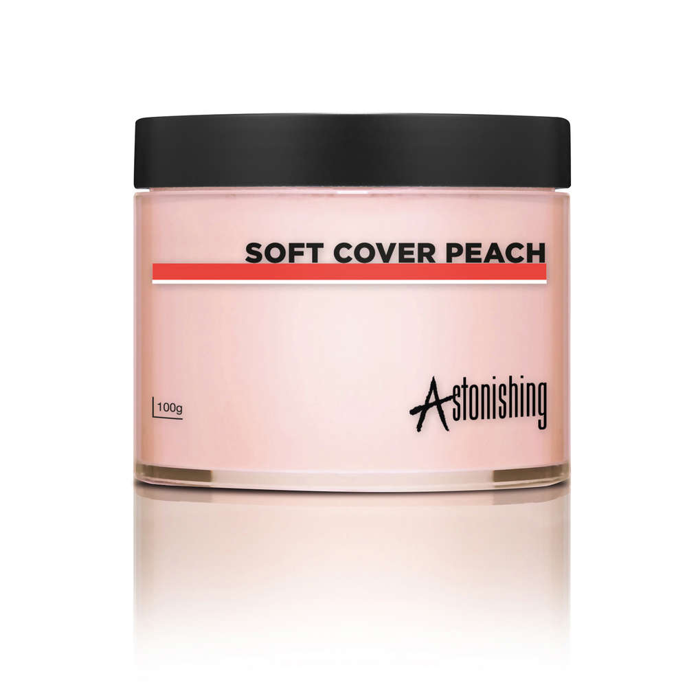 Astonishing Nails Acrylic Powder, Soft Cover Peach