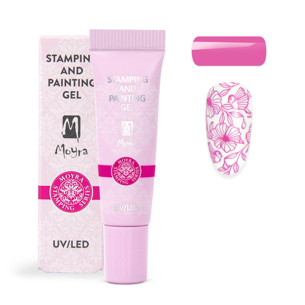 Moyra Stamping & Painting Gel, Pink 03