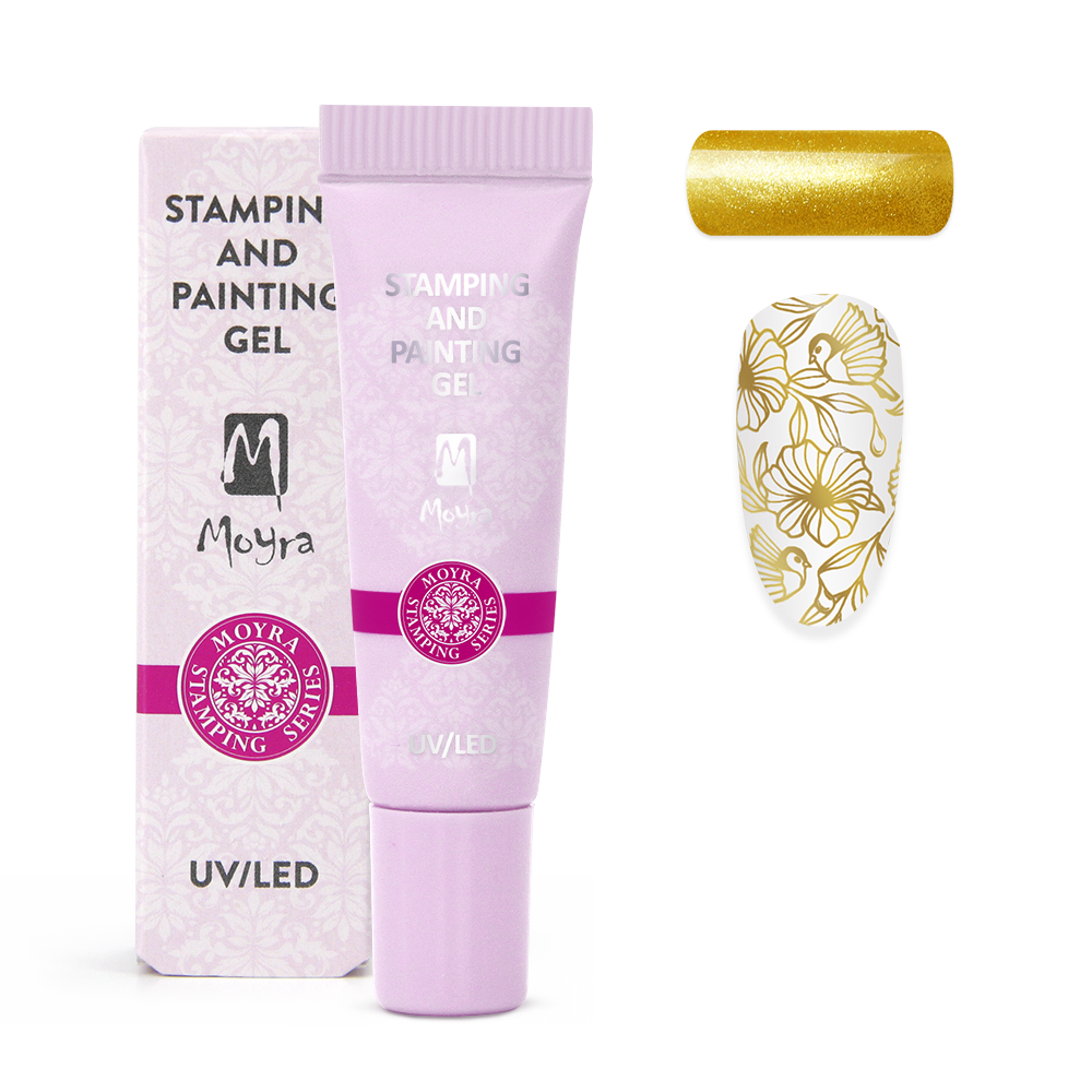 Moyra Stamping & Painting Gel, Gold 20