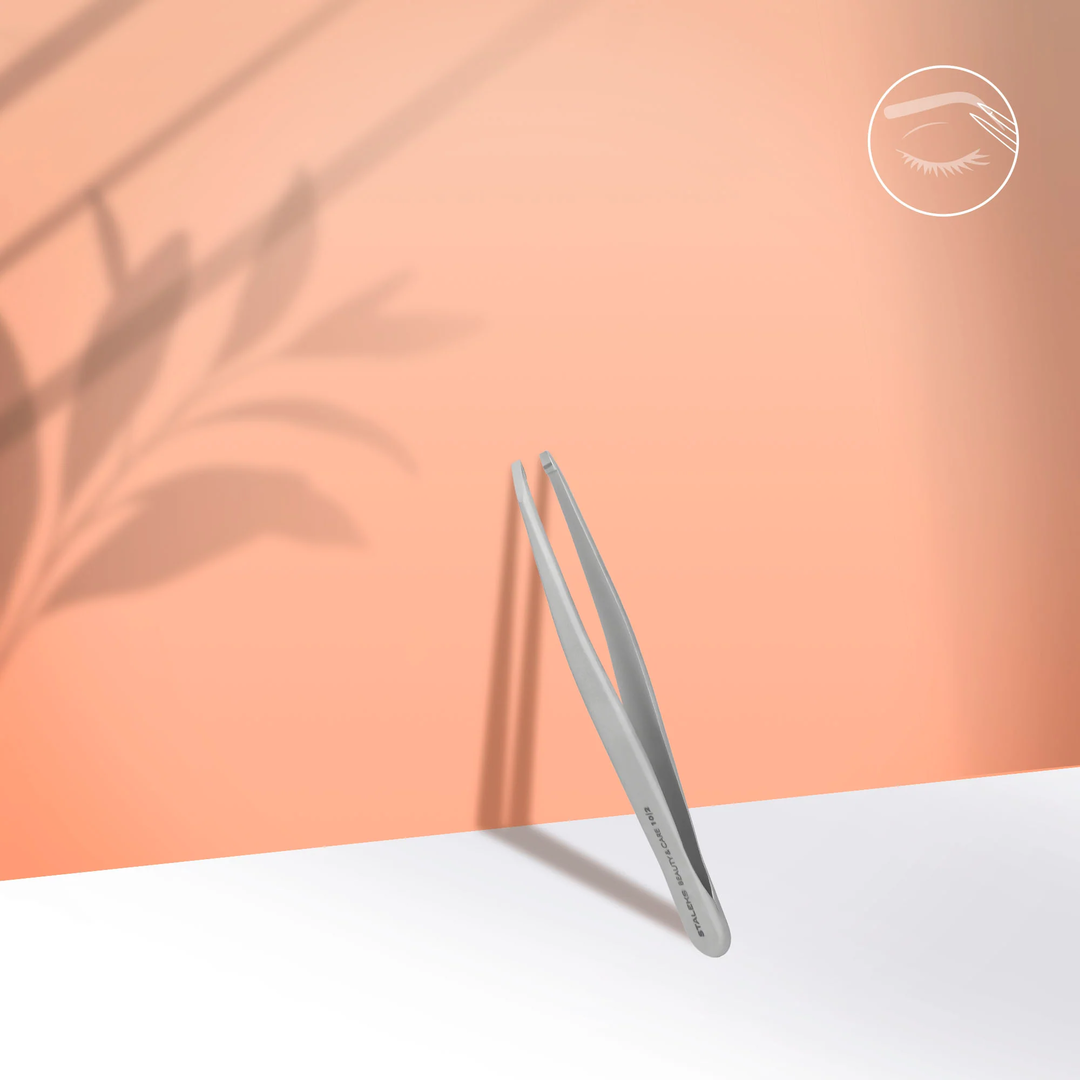 Staleks Pro Tweezers Beauty & Care 10 Tweezers, Type 1, Straight TBC-10/2