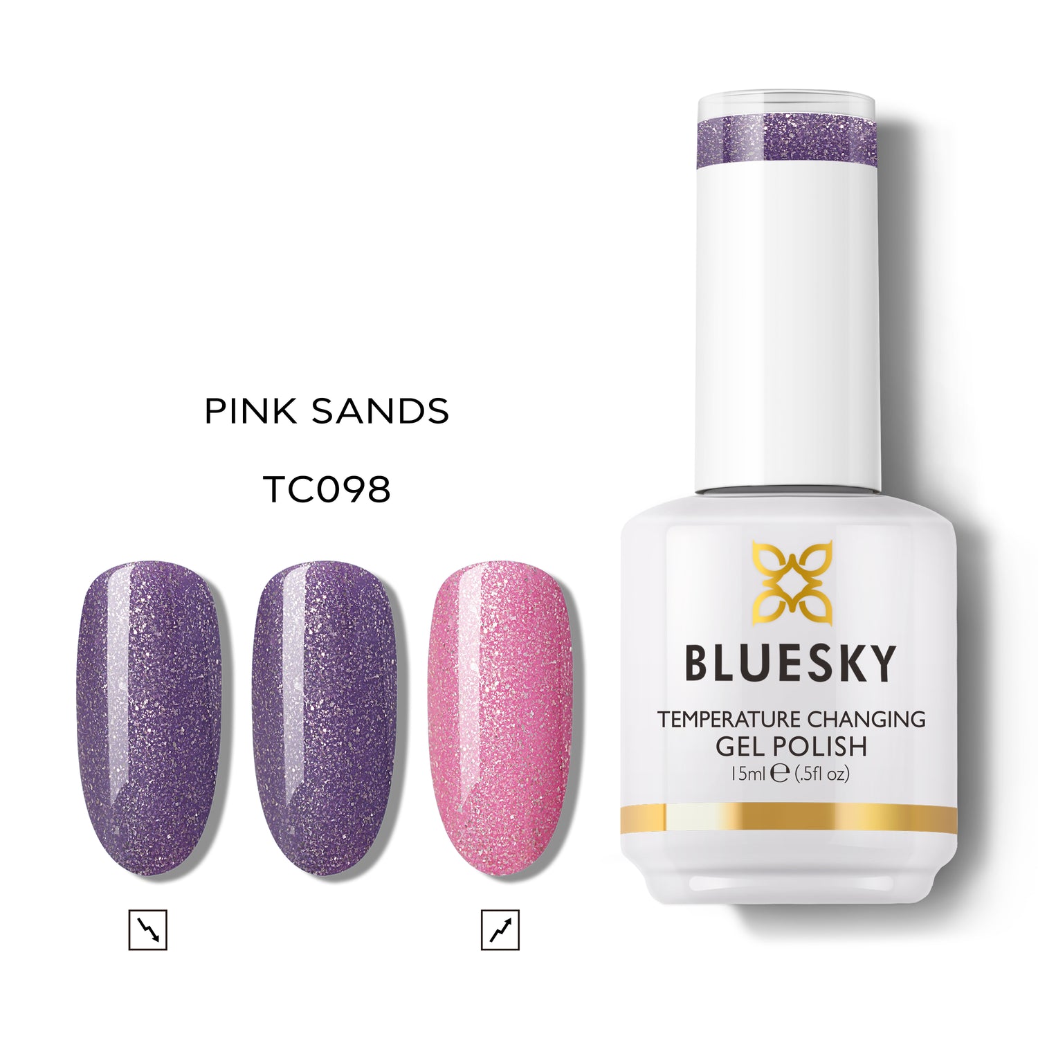 Bluesky Thermogel varnish, Pink Sands