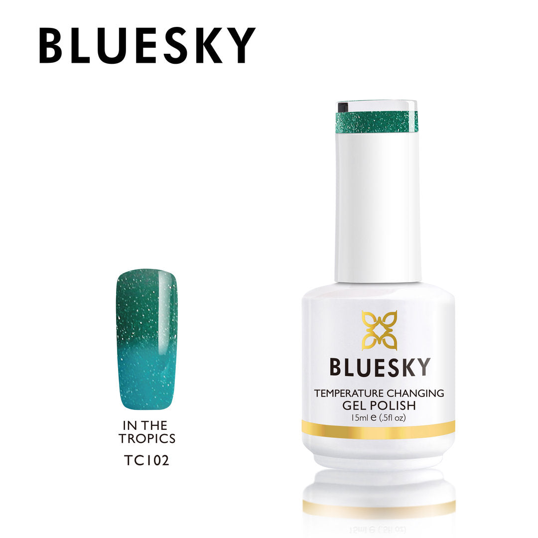 Bluesky Thermo Gel Polish, In The Tropics