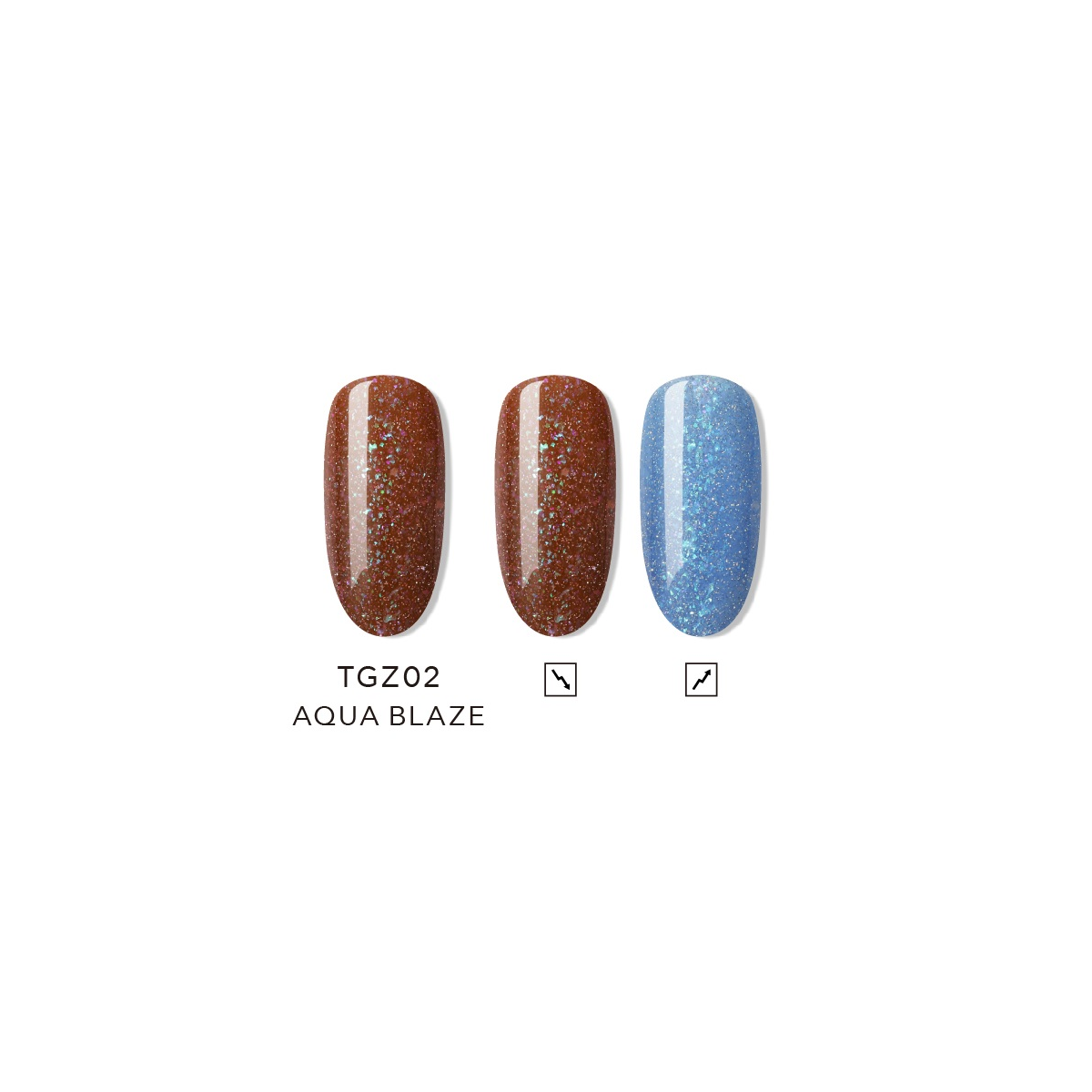 Bluesky Thermogel varnish, Aqua Blaze