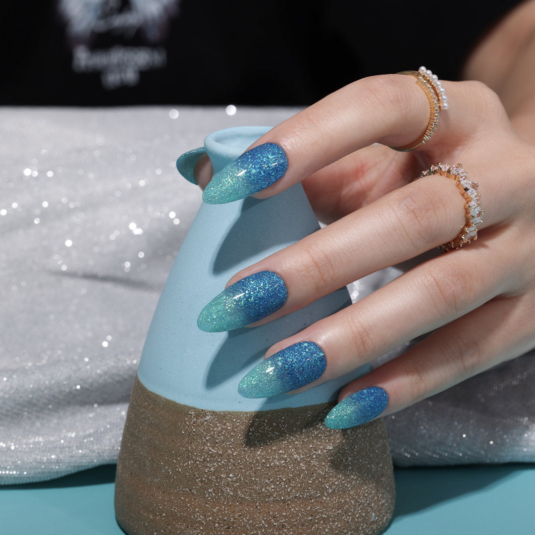 Bluesky Thermogel Lacquer, Midnight Stardust