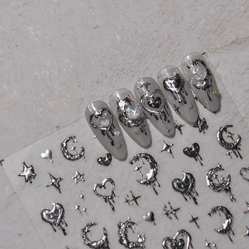 TOMONI Kynsitarrat, Silver Moon & Stars