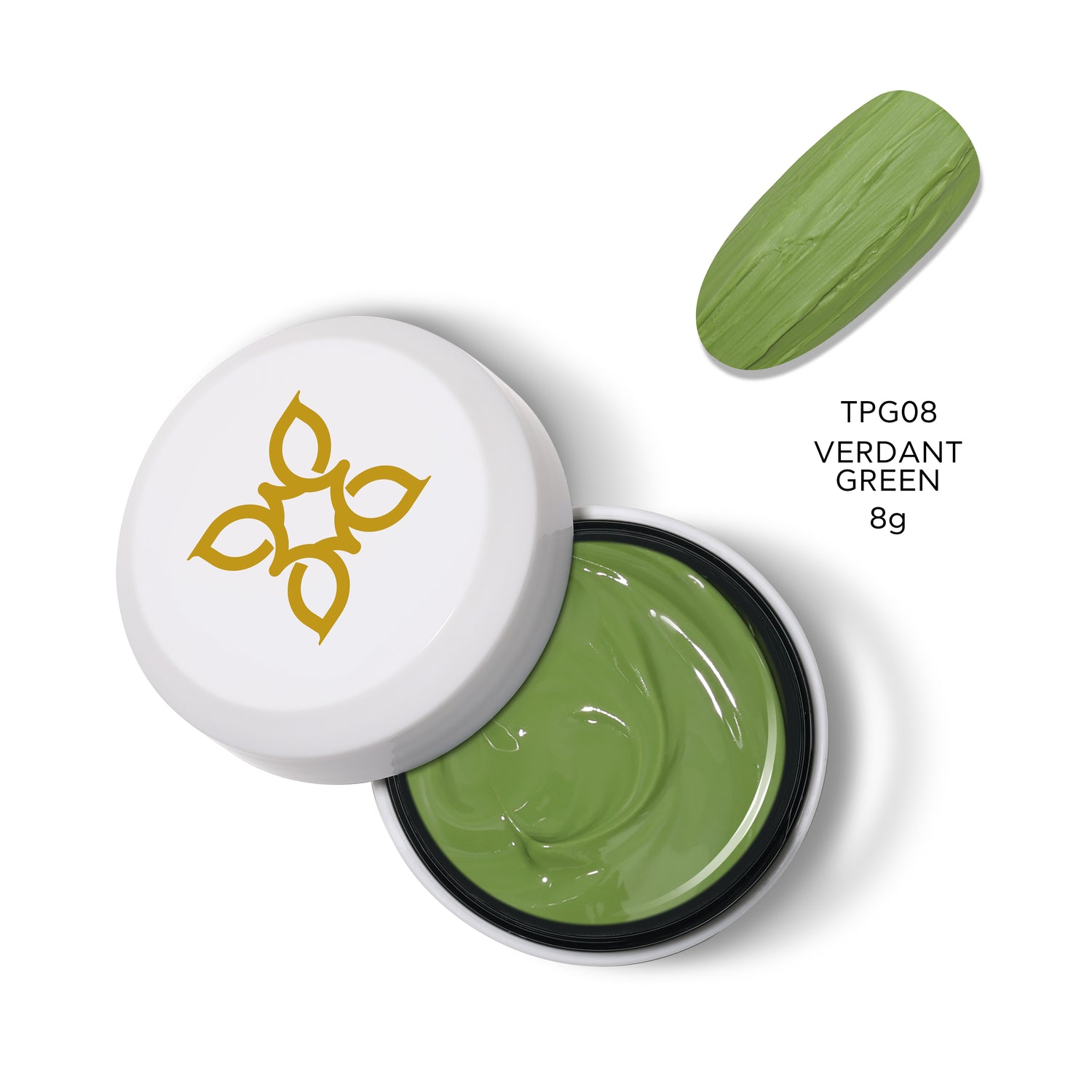 Bluesky Oil Paint Matte Gel Polish, Verdant Green