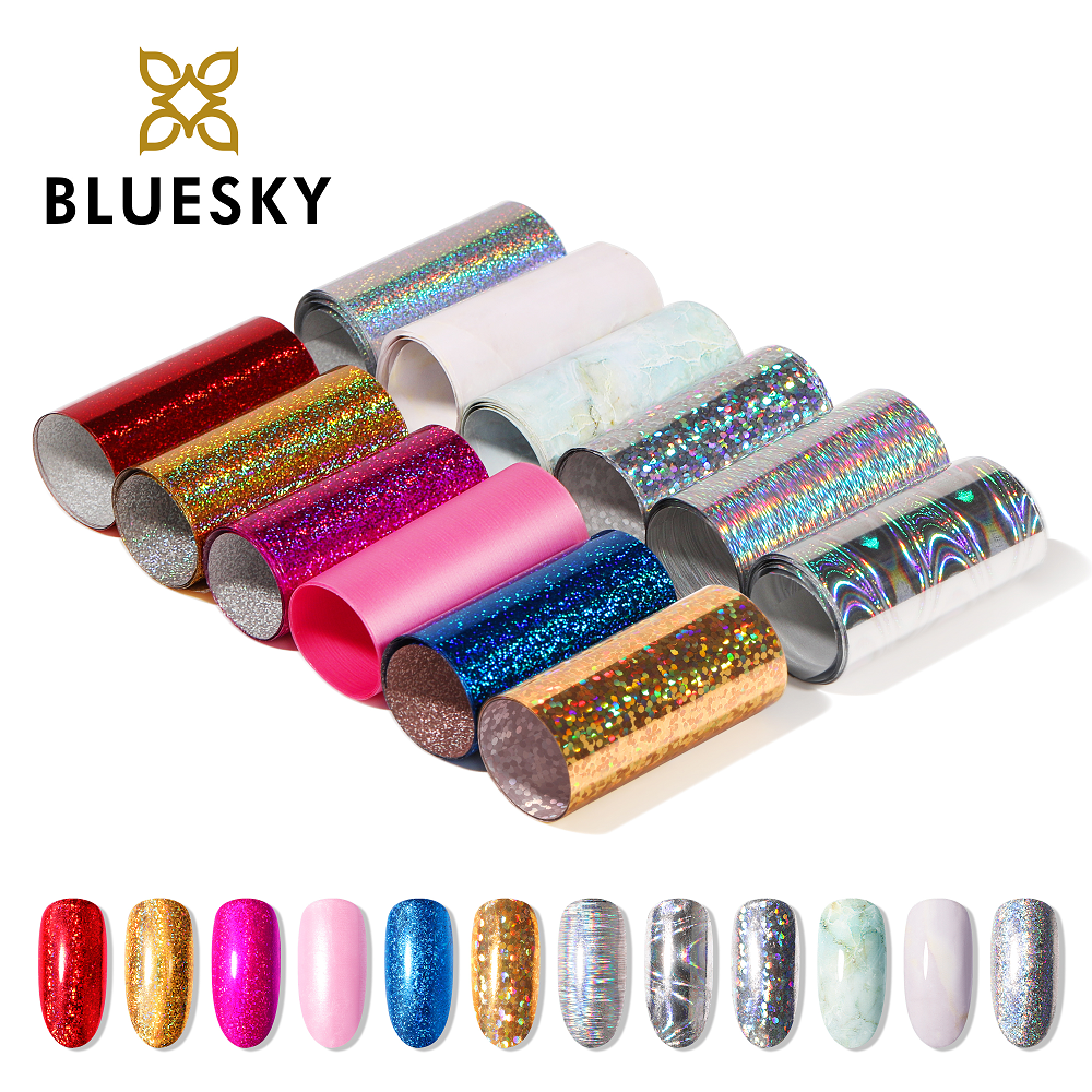 Bluesky Transfer Foil Kit 12 pcs + Glue