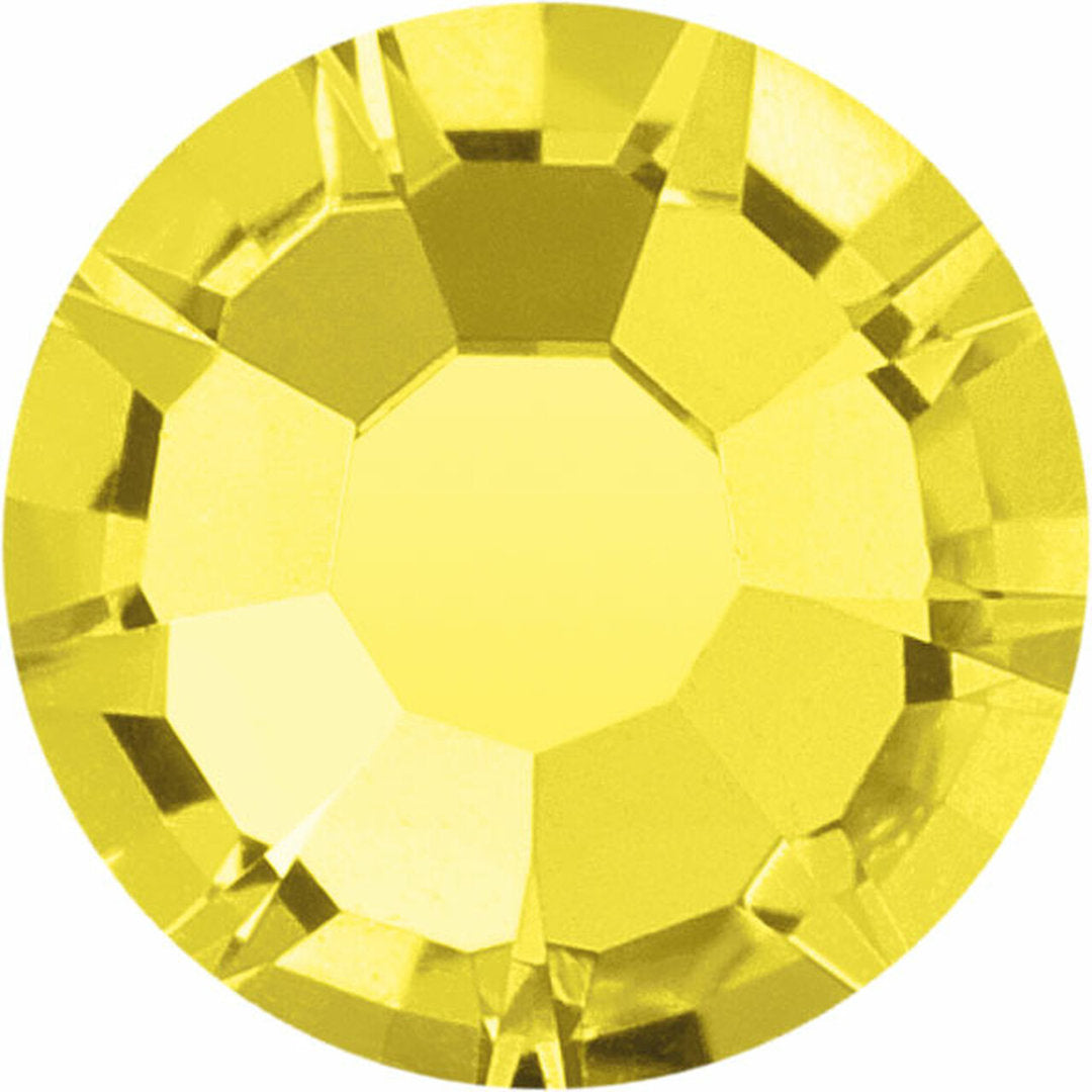 Decorative crystals Citrine 100 pcs