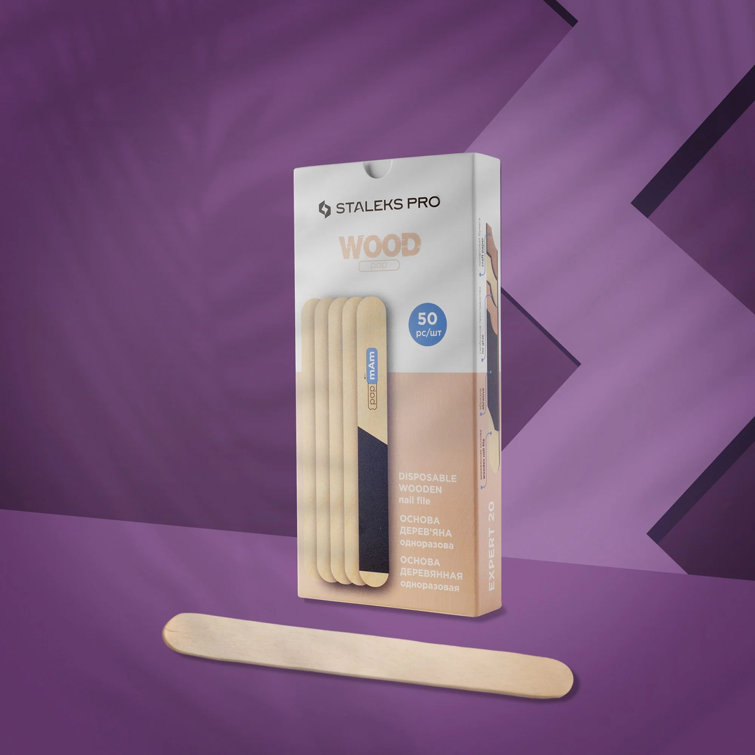 Staleks Pro Puinen Kynsiviilan Pohja 50 kpl Expert 20, WBE-20