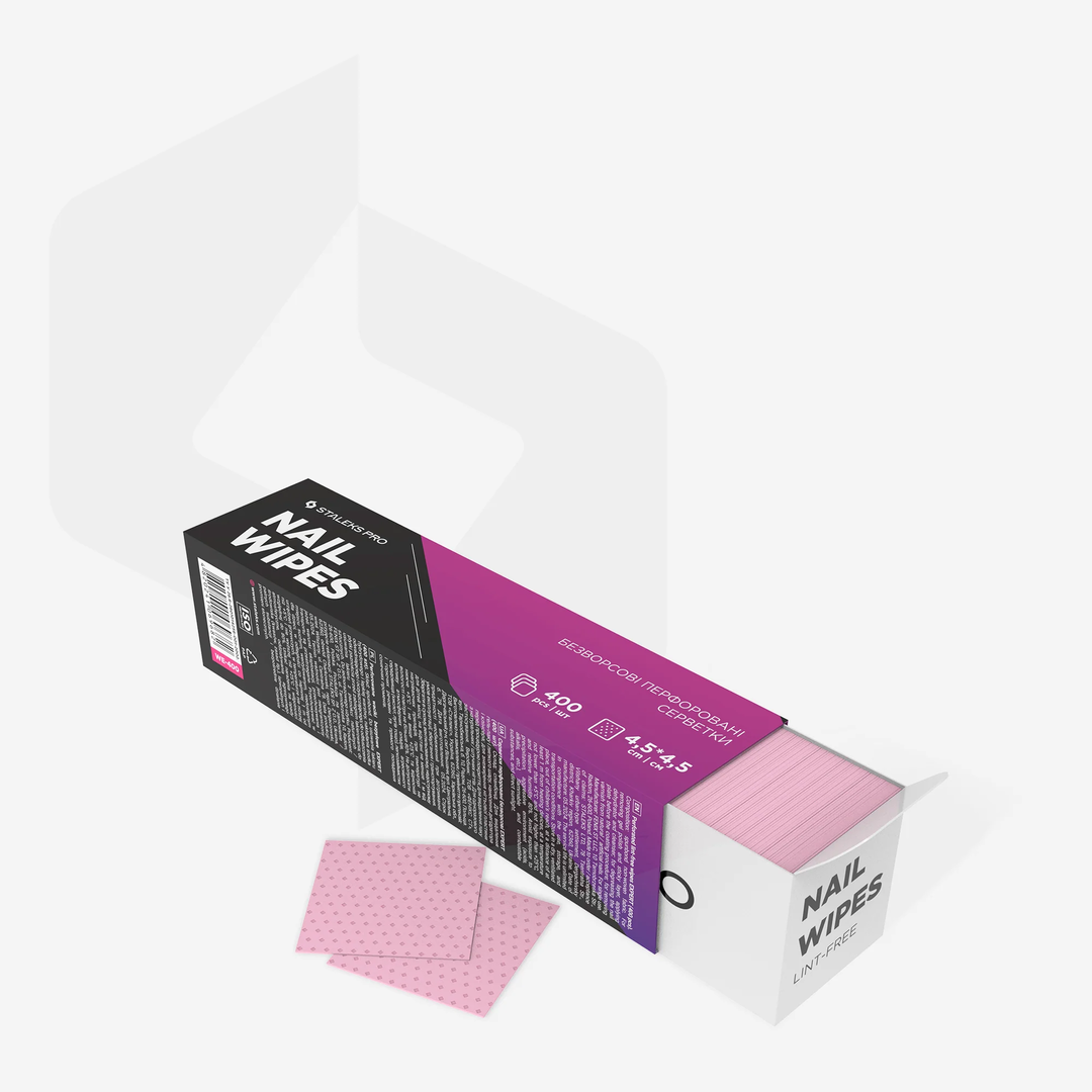 Staleks Pro Nail Wipes Puhdistuslaput, 400 kpl