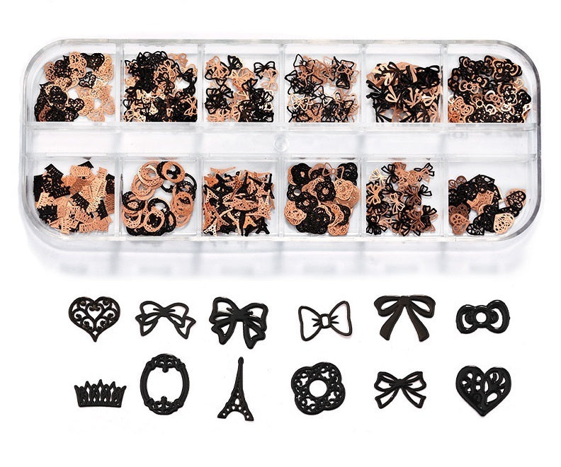 Decorative box, Sequin Mix