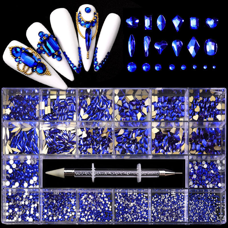 Crystal Set with Applicator, Dark Blue