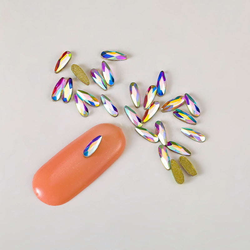 Teardrop Crystal 2*6mm 25 pcs