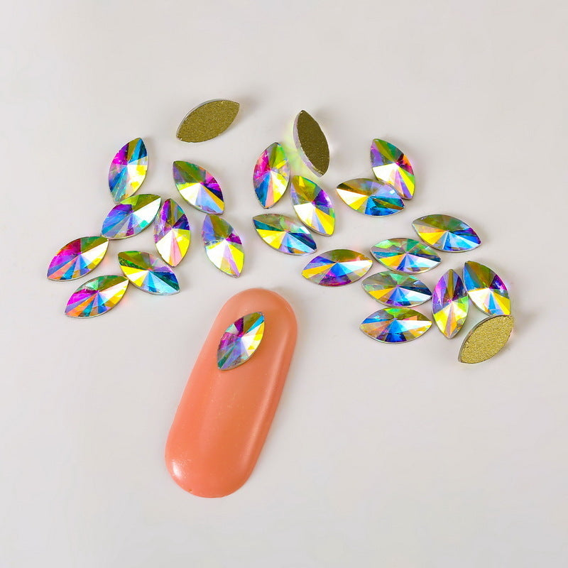 Oval Crystal 3*6mm 25 pcs