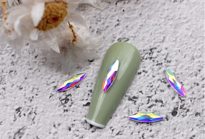 Oval Crystal 3*11mm 25 pcs