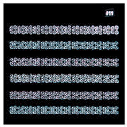 Nail stickers, Soft 3D Rubber Art Xst41