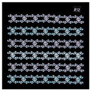 Nail stickers, Soft 3D Rubber Art Xst42