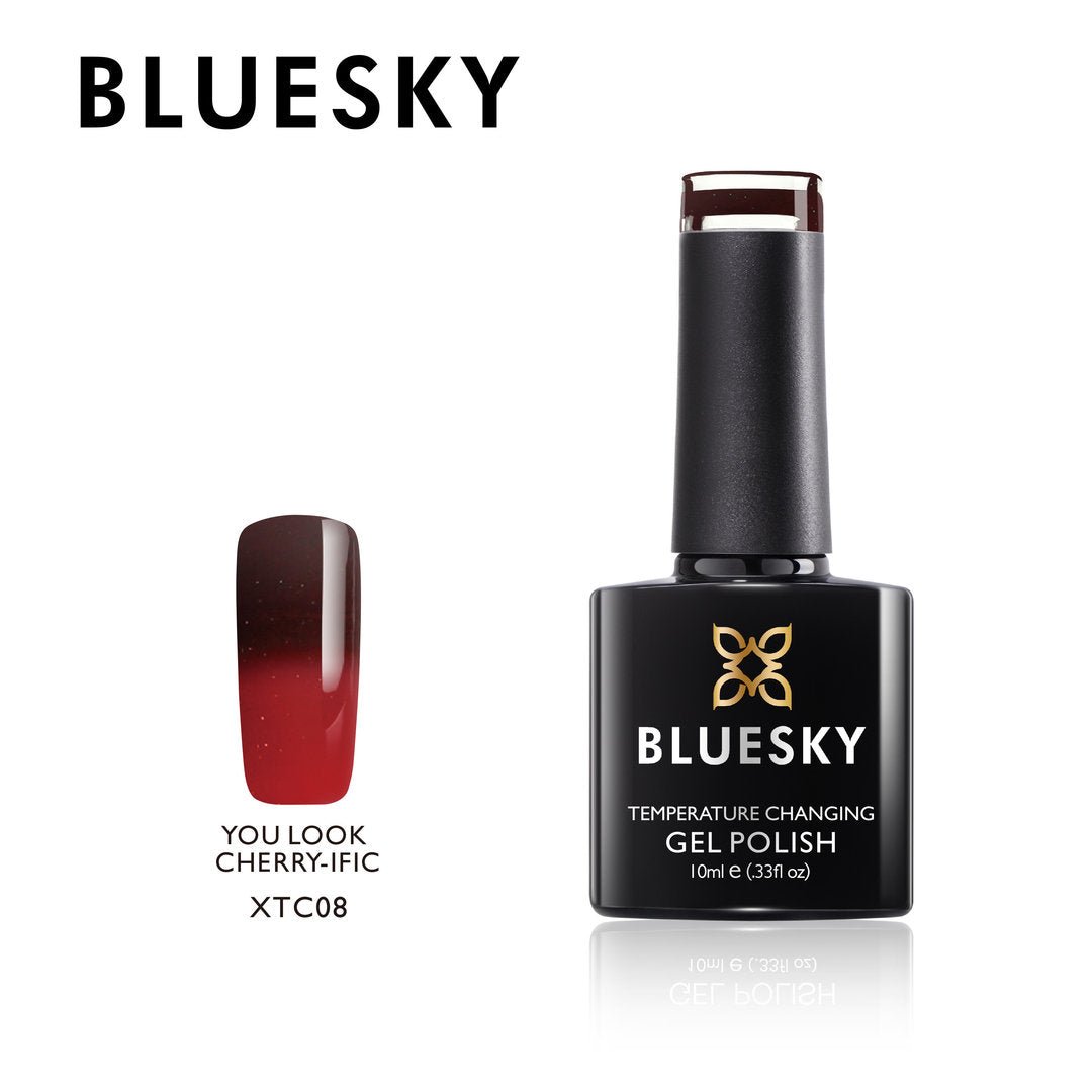 Bluesky Thermo Gel Polish, You Look Cherry-ific