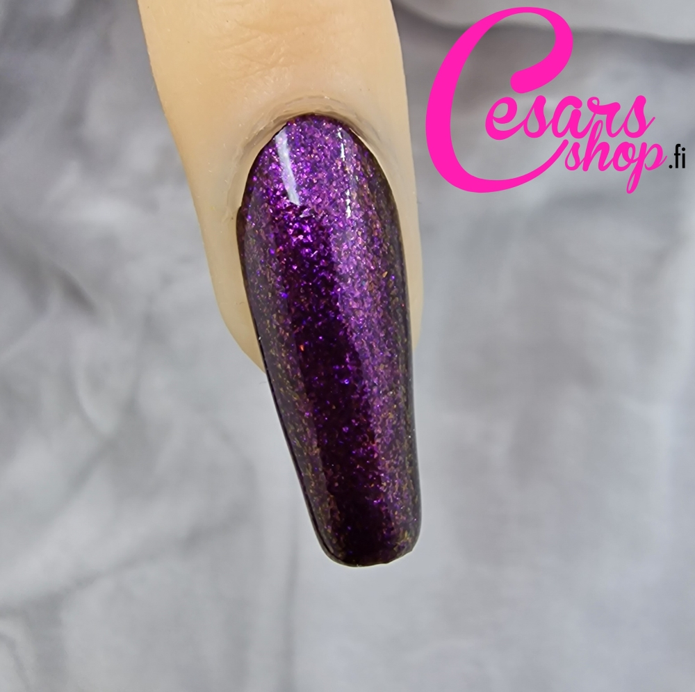 Bluesky Gel Polish, Purple Glitter