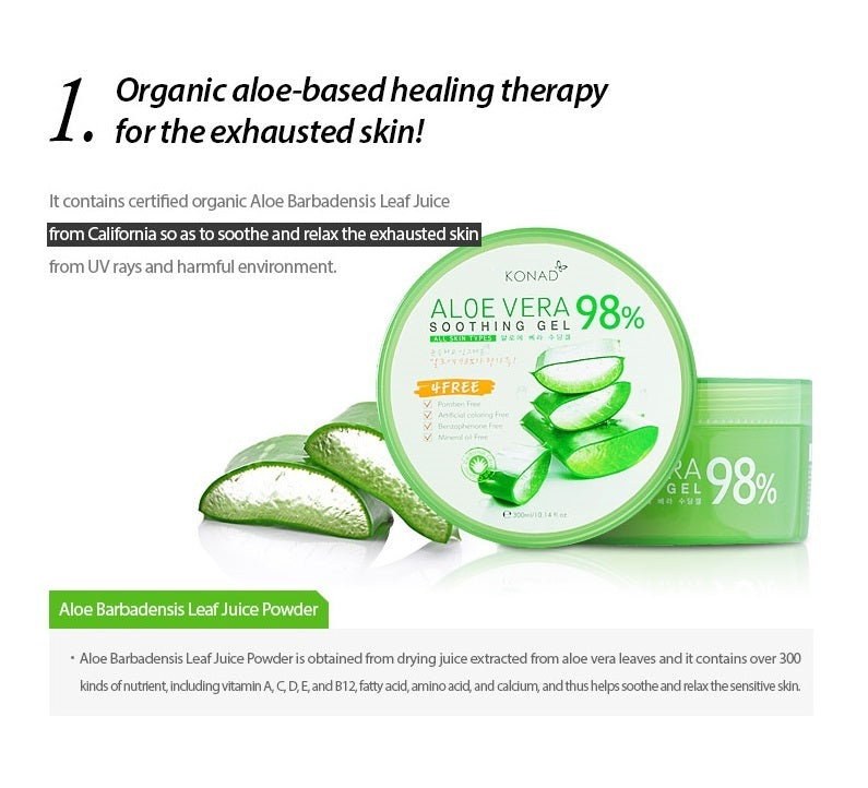 Konad Aloe Vera Geeli 98% 300ml