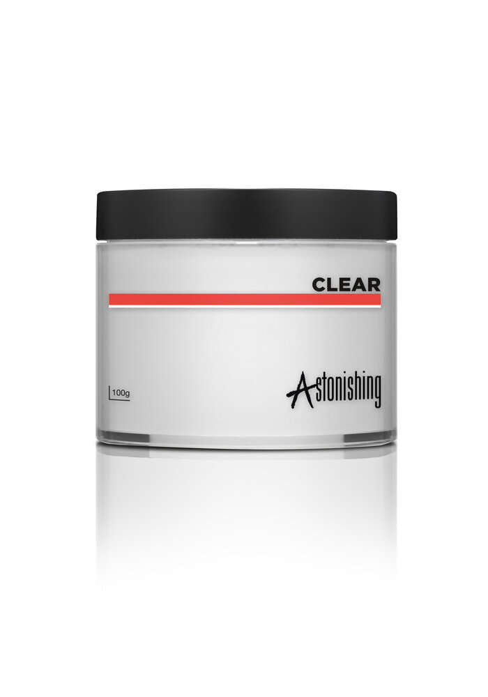 Astonishing Nails Acrylic Powder, Clear