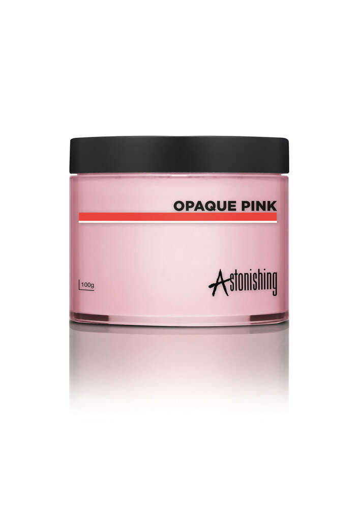 Astonishing Nails Acrylic Powder, Opaque Pink