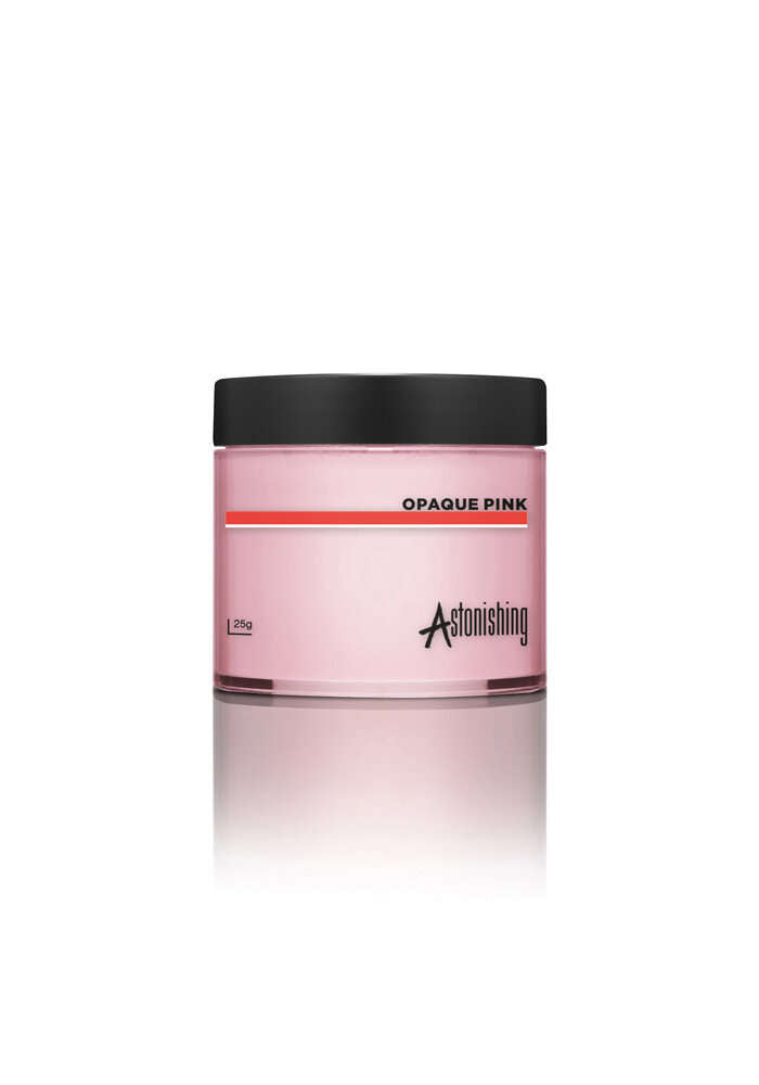 Astonishing Nails Acrylic Powder, Opaque Pink
