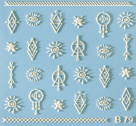 Milv 3D Transfer B79 White