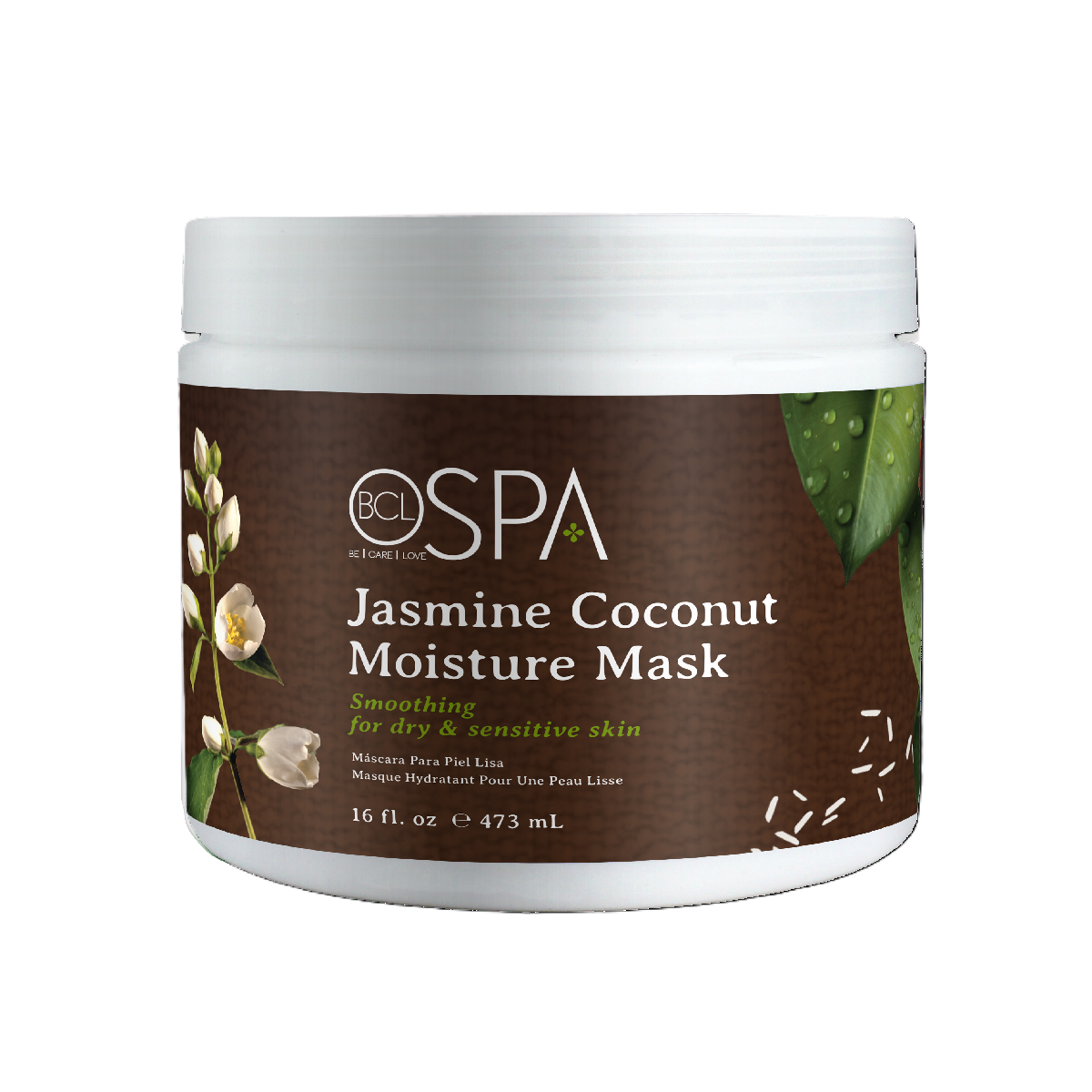 BCL Spa Moisture Mask, Jasmine + Coconut 473 ml