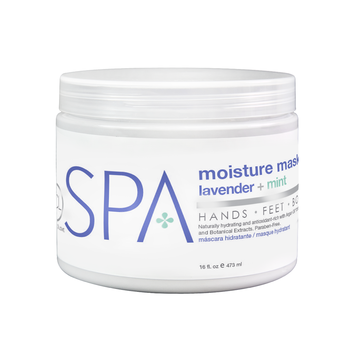 BCL Spa Moisture Mask, Lavender + Mint 473 ml