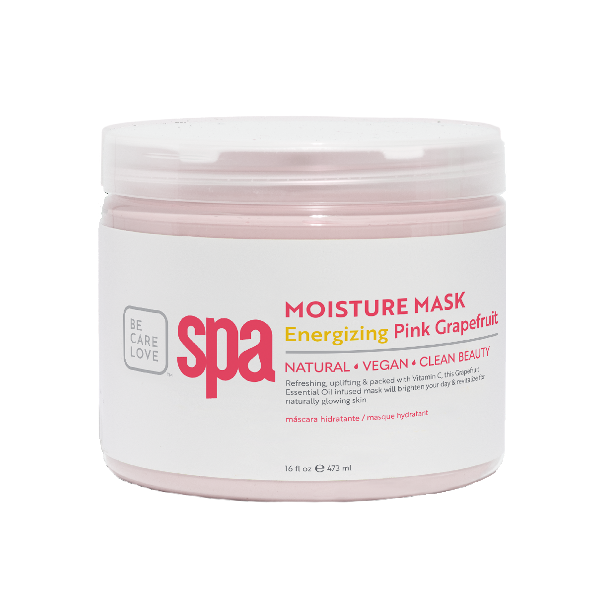 BCL Spa Moisture Mask, Pink Grapefruit 473 ml