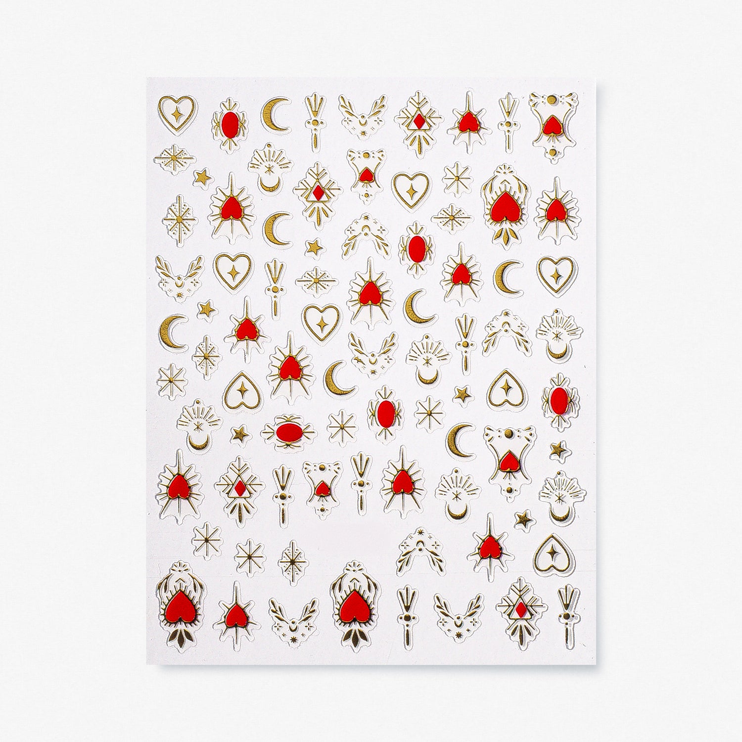 Nail stickers, Mystic Gold
