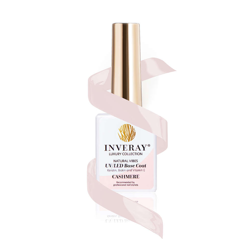Inveray Luxury Natural Vibes Gel Base Coat, Cashmere