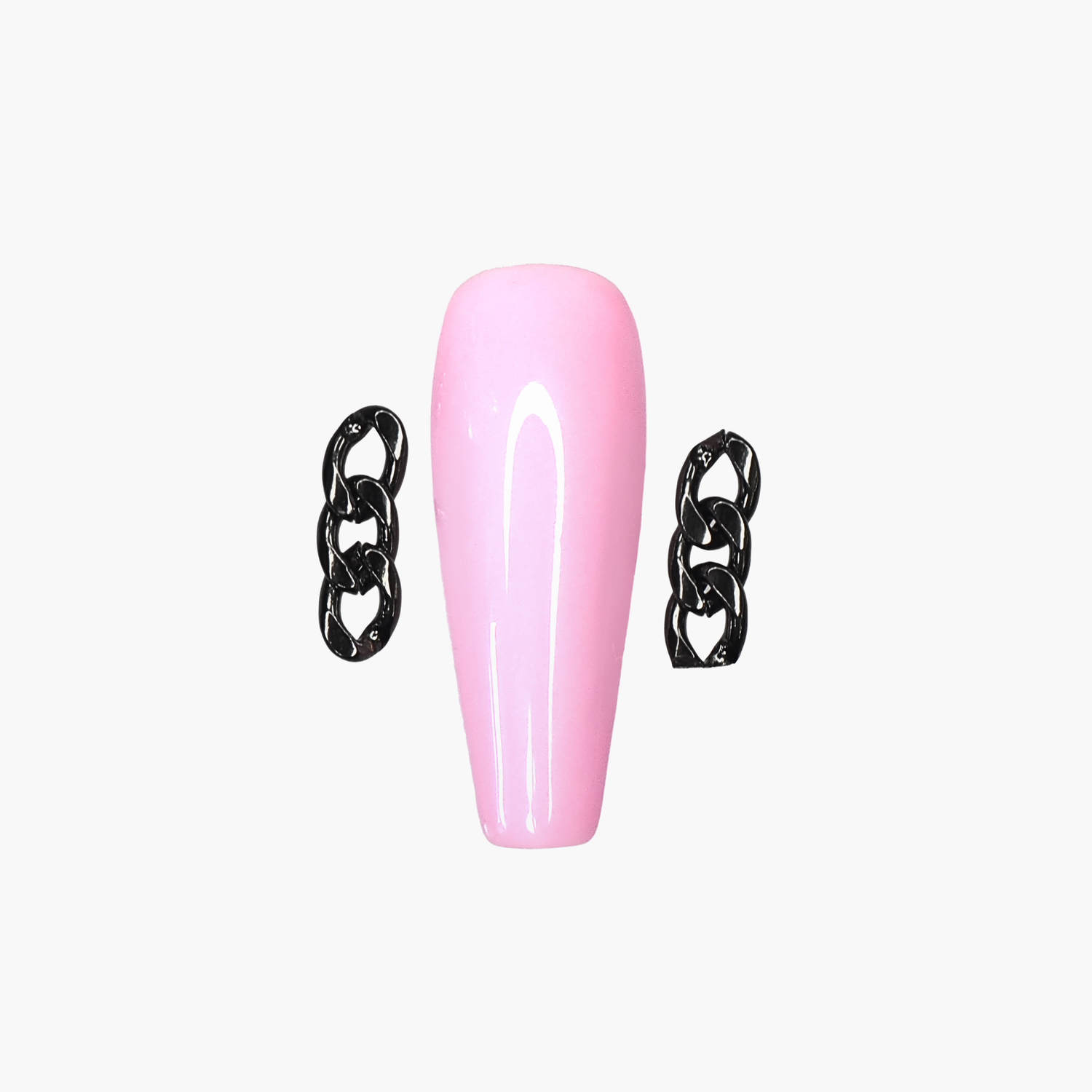 Kynsikoriste, Chain Link Musta 4 kpl