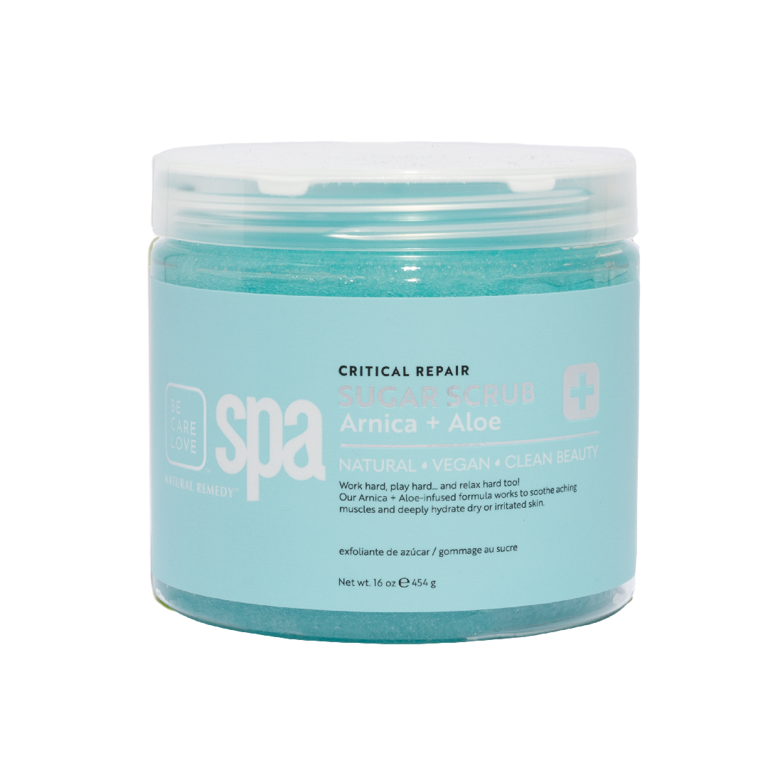 BCL Spa Sugar Scrub, Critical Repair Arnica & Aloe