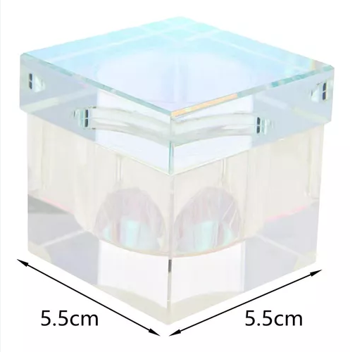 Dappen Dish Monomeriastia, Clear Pink