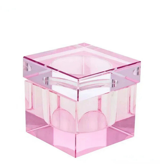 Dappen Dish Monomeriastia, Clear Pink