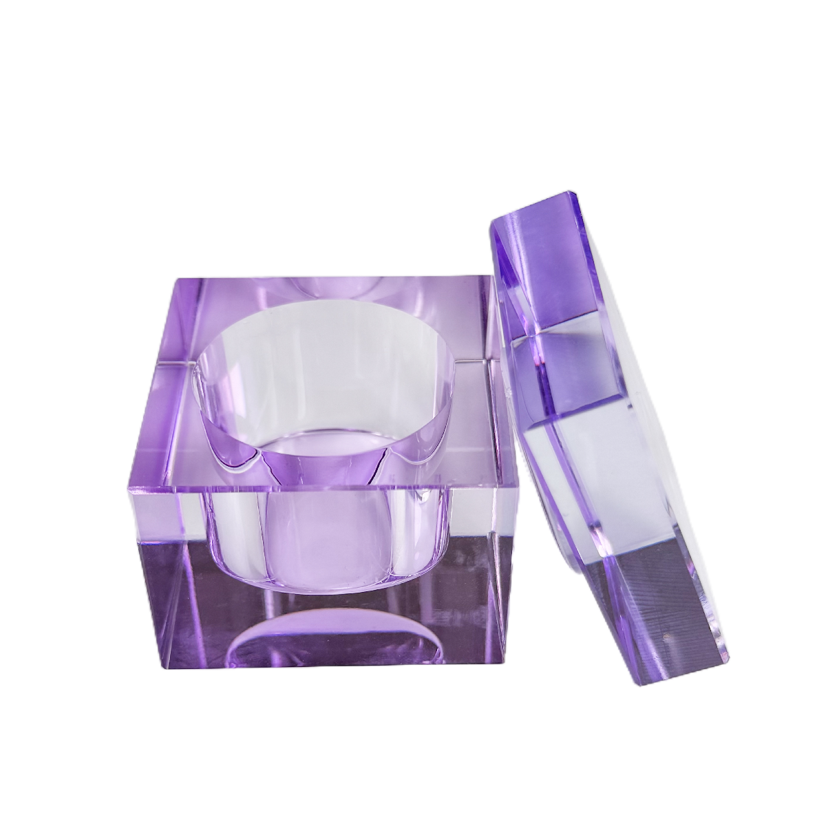 Dappen Dish Monomeriastia, Clear Purple