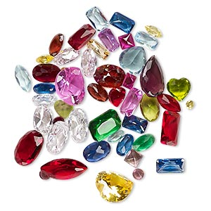 Assorted Crystals in a Jar