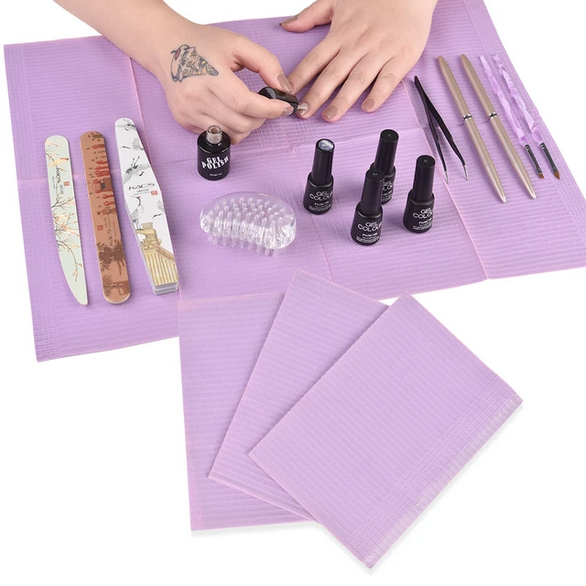 Desk cover, Disposable, Pink 5 pcs.