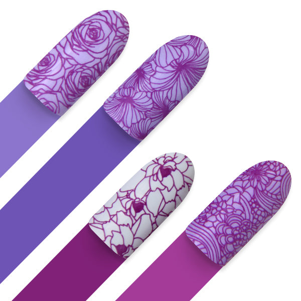 Moyra Stamping plate, 06 Florality