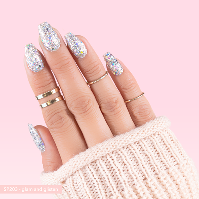 Kiara Sky Gelly Tips Kokokynnen Tipit, Short Coffin 500 kpl