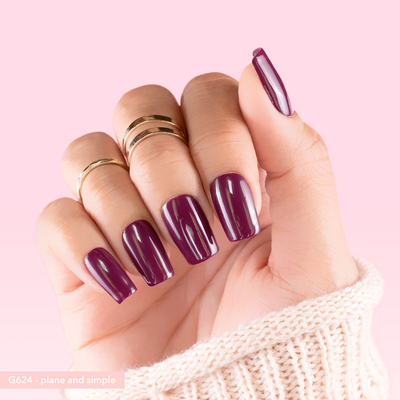Kiara Sky Gelly Tips Kokokynnen Tipit, Short Square 500 kpl