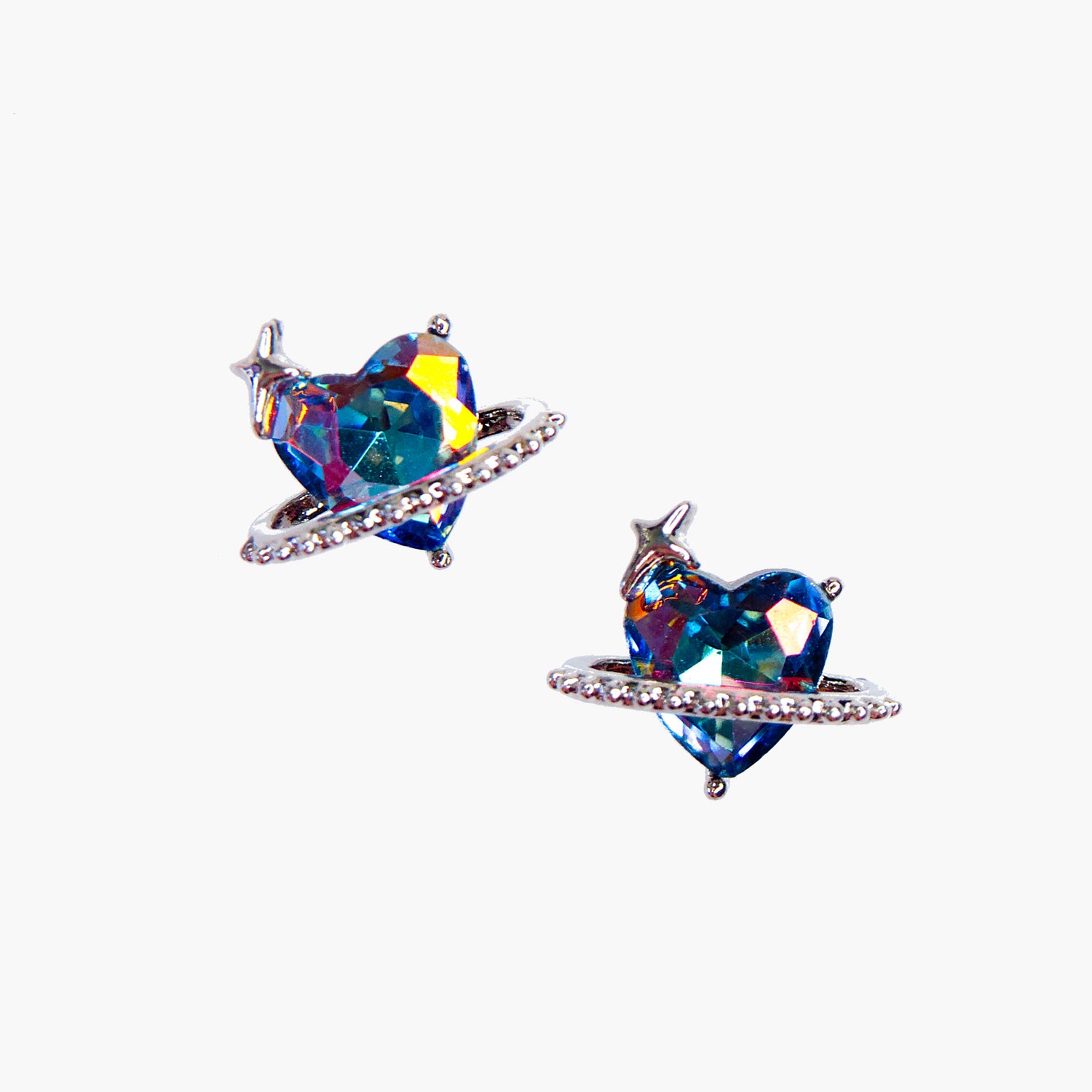 Nail Decoration, Planet Heart 1pc