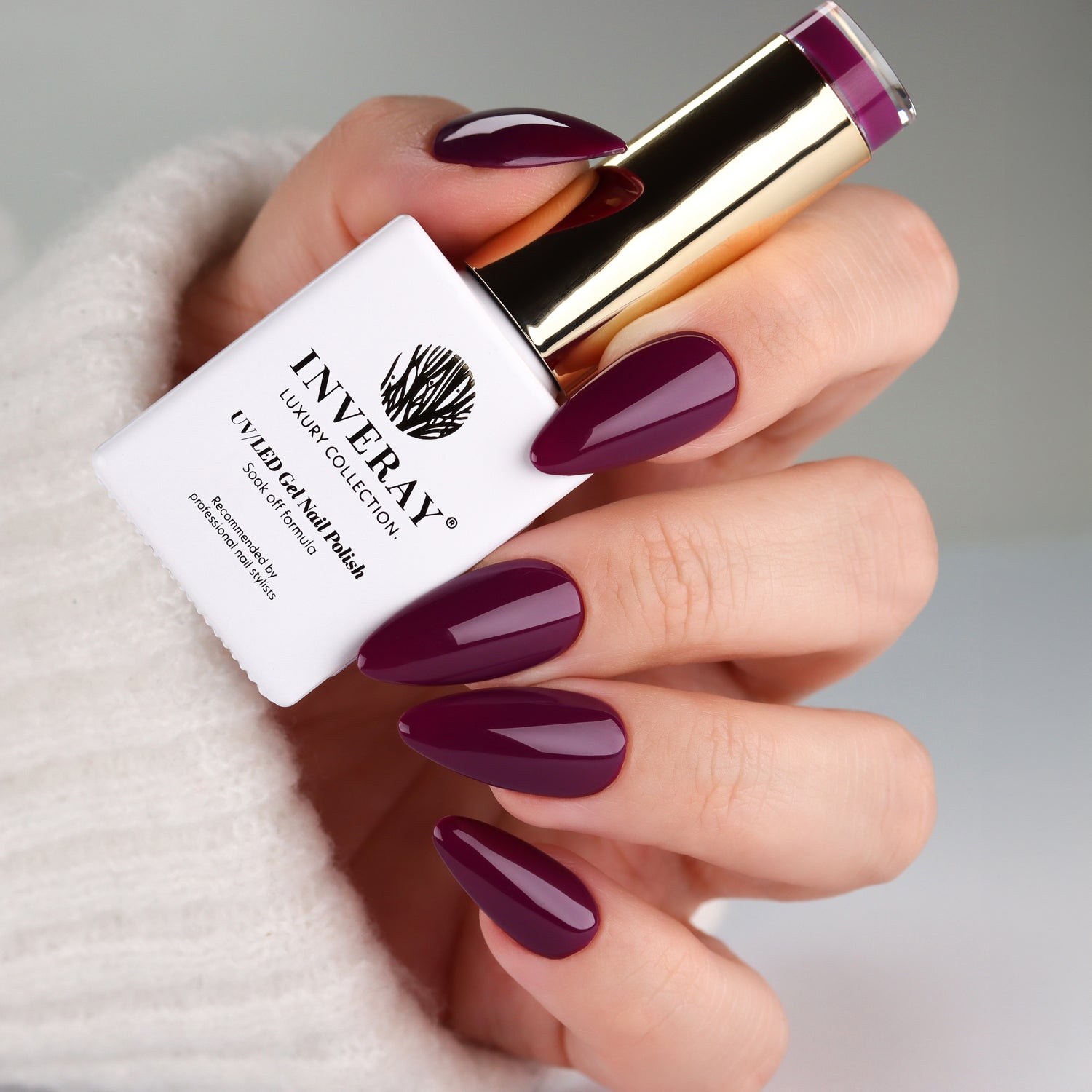 Inveray Luxury Gel Polish, 279 Plum Royale